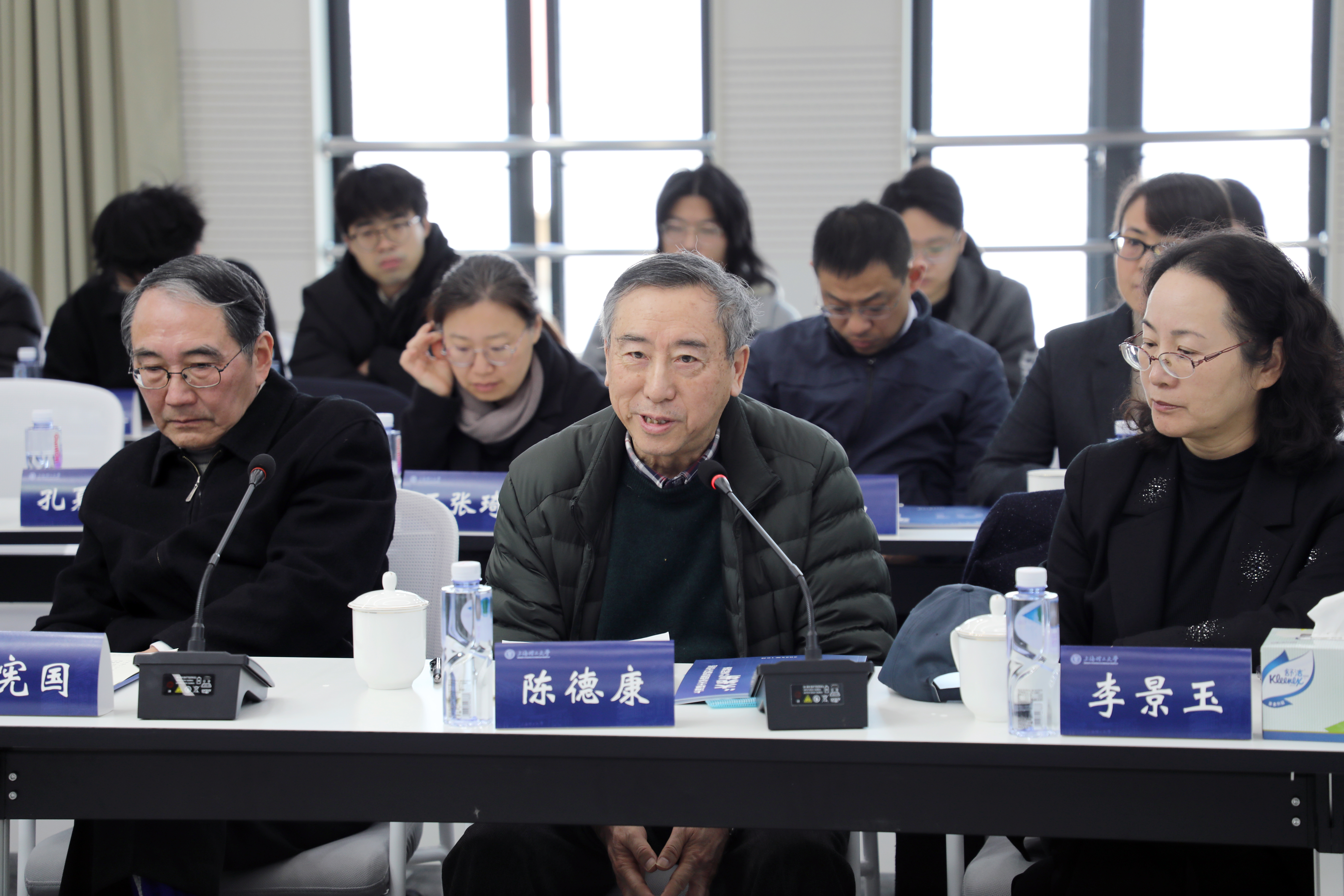 亲属代表陈德康发言